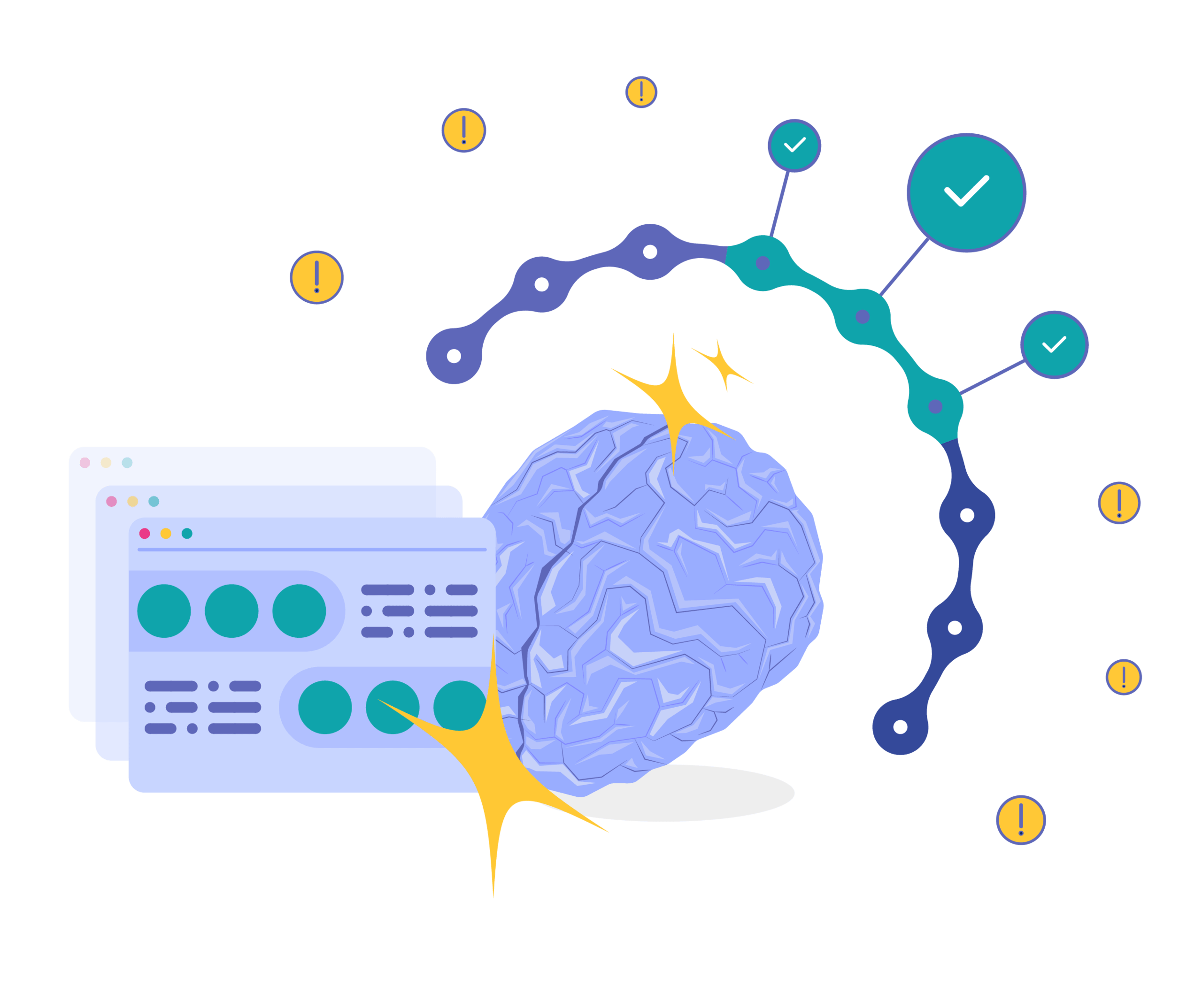 Timeline illustration